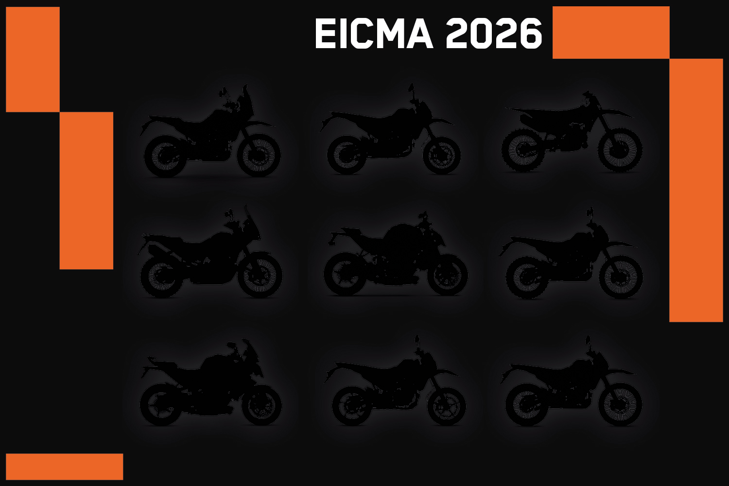 KTM gibt einen ersten Ausblick auf seine Modellpalette für die EICMA 2026 in Mailand.